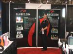 Flipping in the Flairco booth