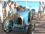 Ancient Bugatti on the promenade
