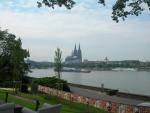 View from the Beach Club across the Rhine