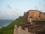 Looking out from old San Juan